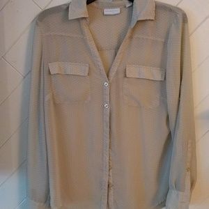 NY & Co long sleeve blouse